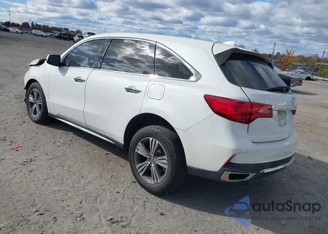 2019 Acura Mdx Standard from USA, damaged, VIN 5J8YD4H35KL023449